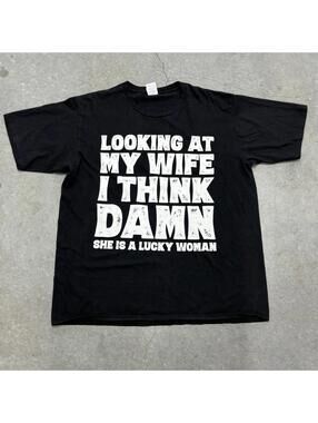 Port & Company Funny Wife Joke T Shirt
